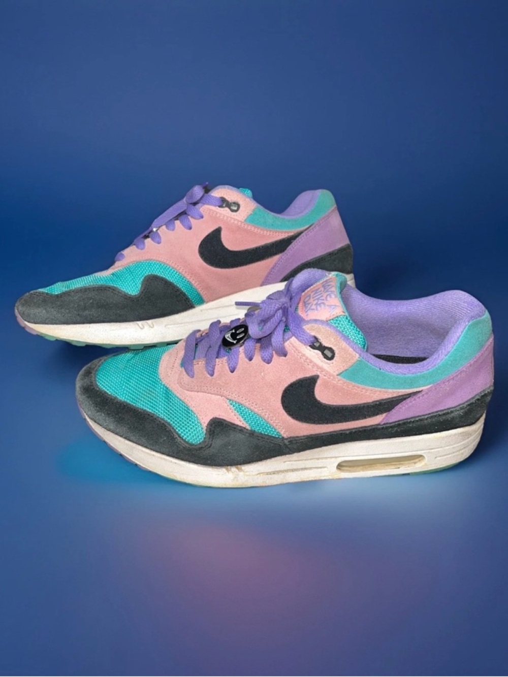Nike Men's Air Max 1 Have A Nike Day Suede Shoes 2019 Size 11 BQ8929-500